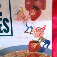 Image 6 of Kelloggs Corn Flakes /Rice Krispies - Promotional Store Display Cereal Box (1954) - Norman Rockwell