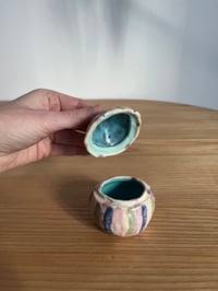 Image 5 of SLEEPY STRIPES 𓎺 salt jar