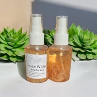Image 1 of Rose Water Body Mist Spray 