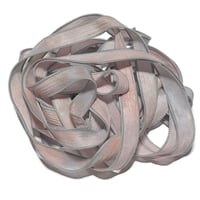 Image 1 of 1PC. SWEET SUCCULENT 42" hand dyed wrist wrap bracelet silk ribbon by COLOR KISSED SILK