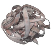 Image 6 of 1PC. SWEET SUCCULENT 42" hand dyed wrist wrap bracelet silk ribbon by COLOR KISSED SILK
