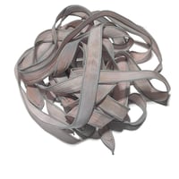 Image 8 of 1PC. SWEET SUCCULENT 42" hand dyed wrist wrap bracelet silk ribbon by COLOR KISSED SILK