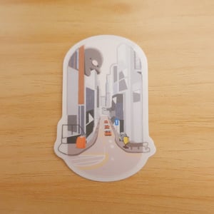 Image of Travel with Lou | Scene Series ☆ | Clear Stickers