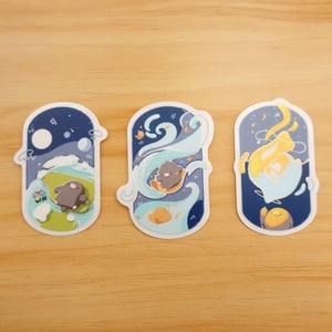 Image of Earth, Wind & Fire | Scene Series ☆ | Clear Stickers