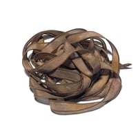 Image 2 of 1PC. GAZELLE  42" hand dyed wrist wrap bracelet silk ribbon by COLOR KISSED SILK