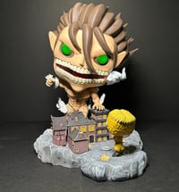 Image 1 of Eren titan vs reiner