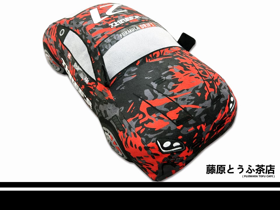 Three's Racing x Fujiwara Tofu Cafe Limited Edition GR86 Plush