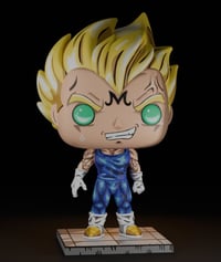 Image 2 of Majin vegeta cell shading