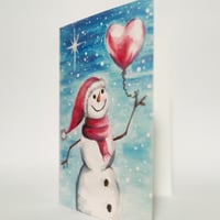 Image 3 of Christmas Cards - "Snowman"