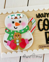 COCOA + COFFEE SIGN ICONS - Snowman Mug