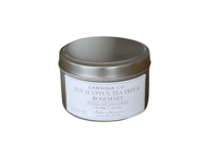 Image 1 of Eucalyptus, Tea Tree and Rosemary Natural Soy Candle 180g