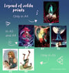 Legend of zelda prints