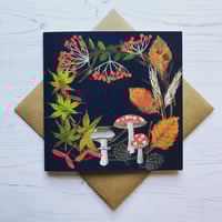 Image 1 of 'Autumn Harvest' Greetings Card