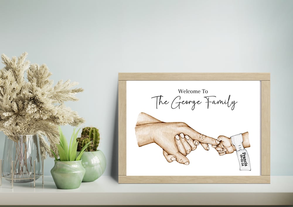 Image of 'Welcome To The Family' A4 Print