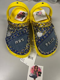 Image 4 of Denim name crocs