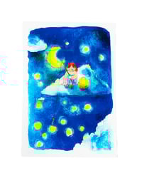 Image 1 of A4 - La pêcheuse d'étoiles