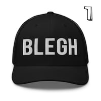 Image 2 of SNAPBACK CLASSIC BLEGH TRUCKER HAT