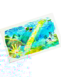 Image 1 of A6 - La découverte - Illustration originale
