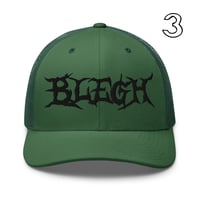 Image 6 of SNAPBACK DEATHCORE BLEGH TRUCKER HAT