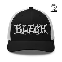 Image 4 of SNAPBACK DEATHCORE BLEGH TRUCKER HAT