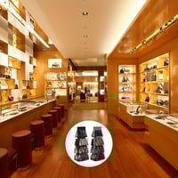 Image 8 of 1pc LDQ Multi-Layer Handbag Organizer with 8 Pockets - Foldable Oxford Cloth Hanging Storage Rack, S