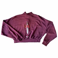 Image 1 of Sweat Crop Col Zip Nike - Dague