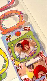 Image 1 of You've Been Framed! Clear Sticker Sheet
