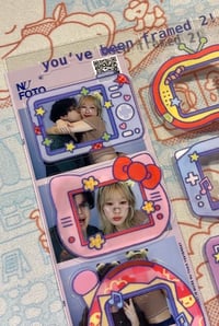 Image 1 of You've Been Framed 2! Clear Sticker Sheet