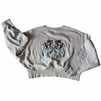 Image 1 of Sweat Crop Oversize Adidas - Fleurs