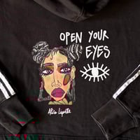 Image 2 of Hoodie Crop Oversize Adidas  Original - Open your eyes