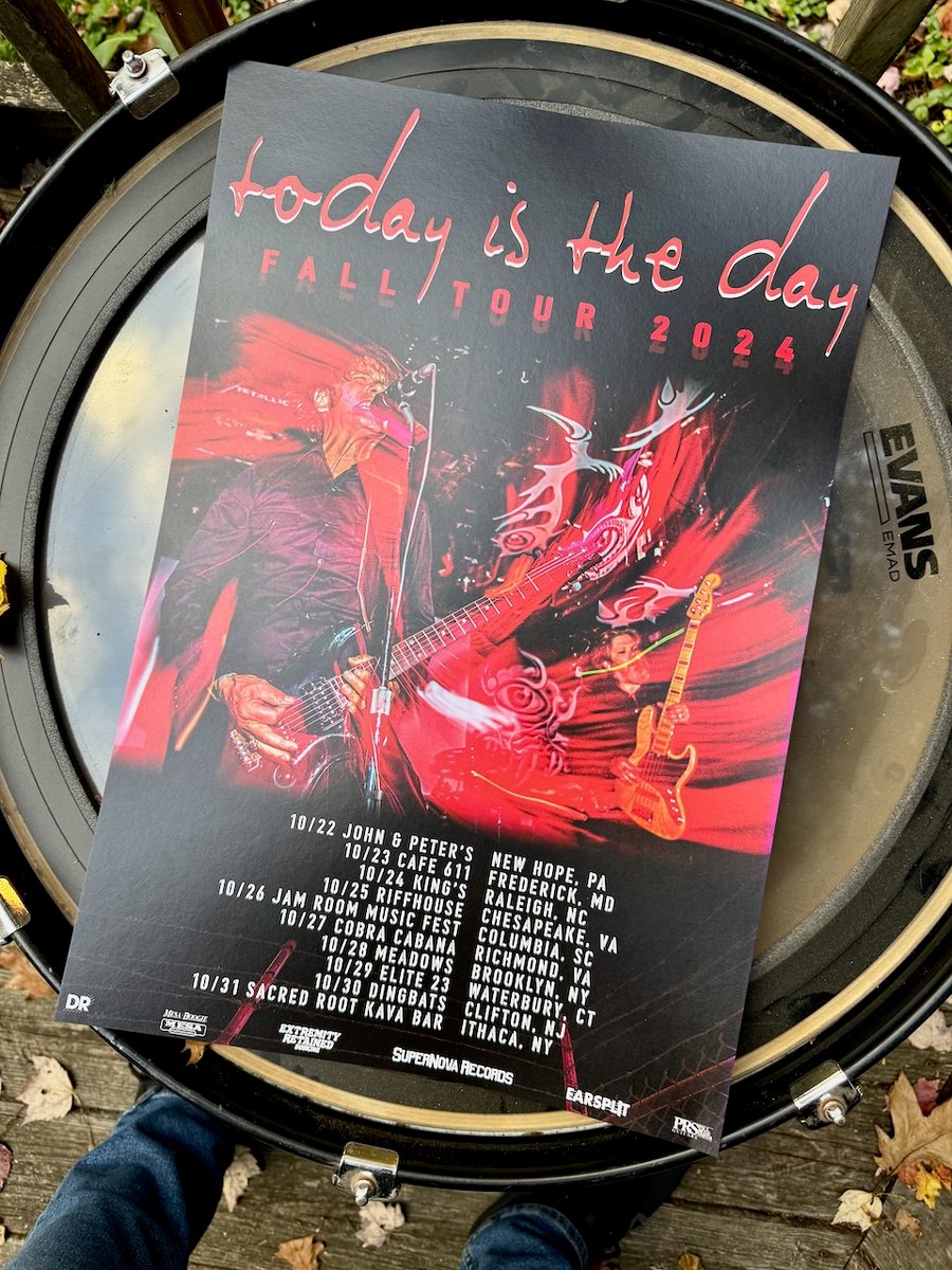 TITD Tour Poster Signed and Numbered | SuperNova Records
