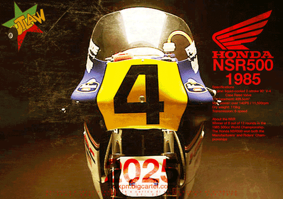 Image of Honda NSR500 M.Y.1985