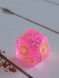 Image 2 of Pink Lemonade death save d20 