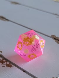 Image 3 of Pink Lemonade death save d20 