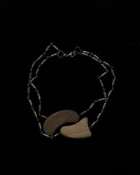 Image 1 of Oak and Capacitors Necklace