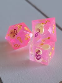 Image 1 of Pink Lemonade dice trio