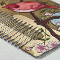Image 4 of Kanzashi Comb: Plum Blossom, Moon Rising