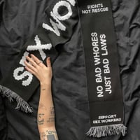 Image of LAST PIECE: SEX WORK scarf