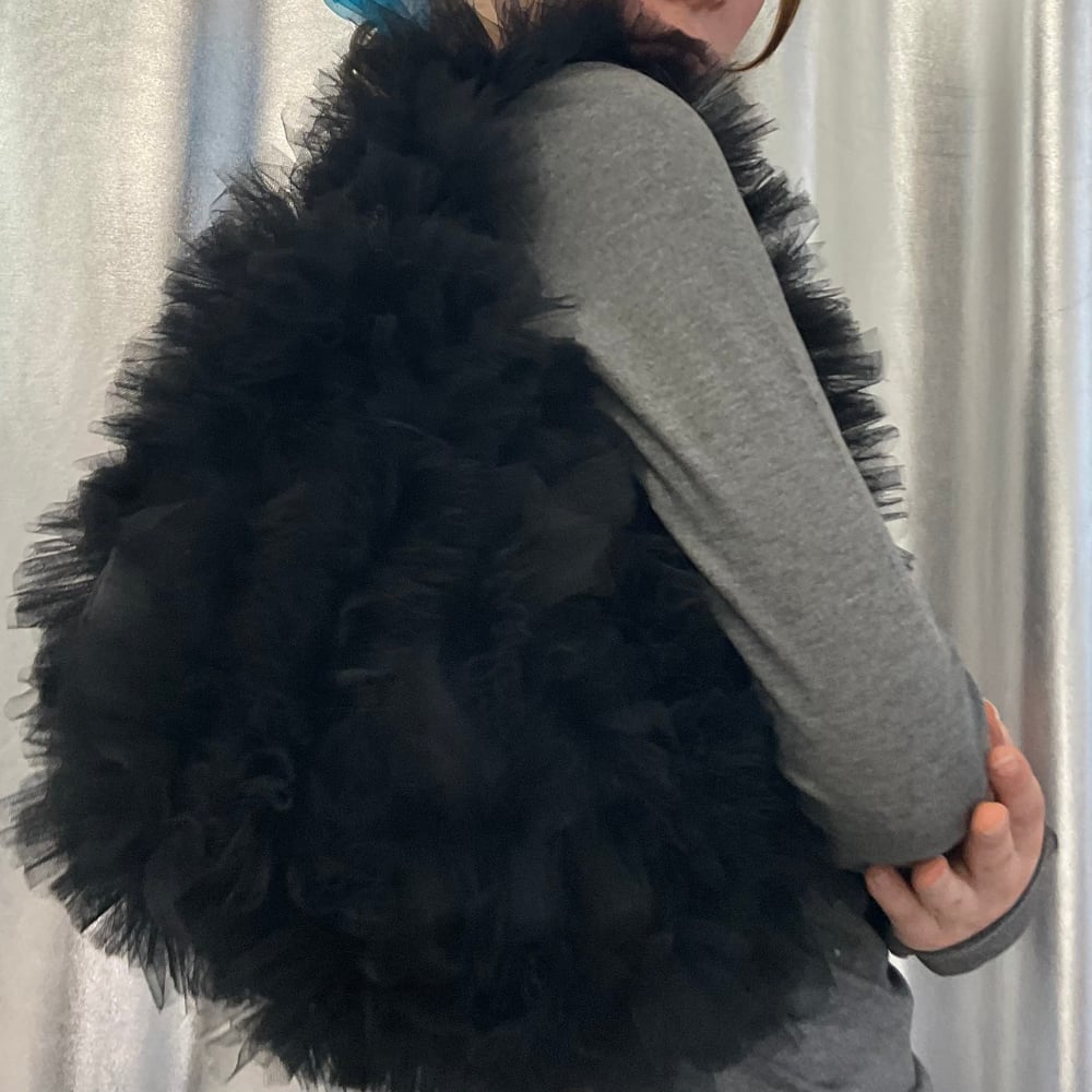 Black tulle bag Cloud 