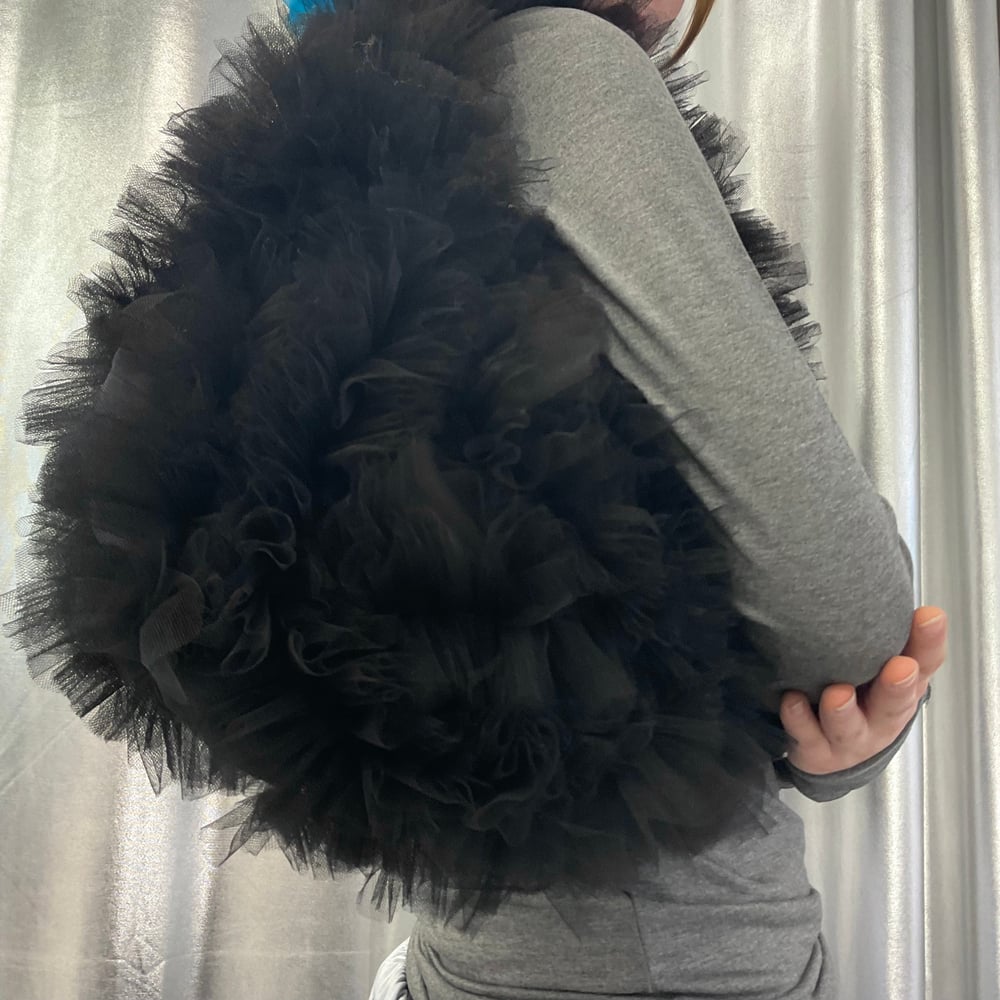 Black tulle bag Cloud 