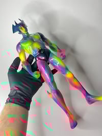Image 1 of 15” UV Psychedelic Devilman