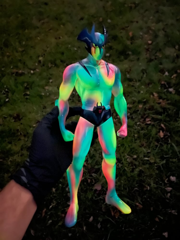 Image of 15” UV Psychedelic Devilman