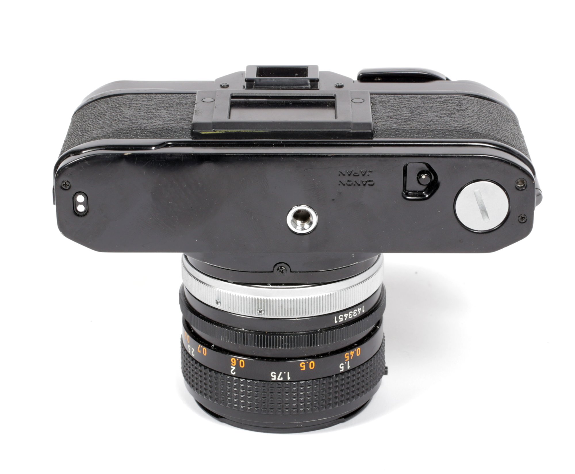 BLACK CANON AE-1 35mm SLR Film Camera with 50mm F1.4 Lens BLACK CANON AE-1 35mm SLR Film Camera with 50mm F1.4 Lens