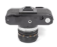 Image 8 of BLACK CANON AE-1 35mm SLR Film Camera with 50mm F1.4 Lens