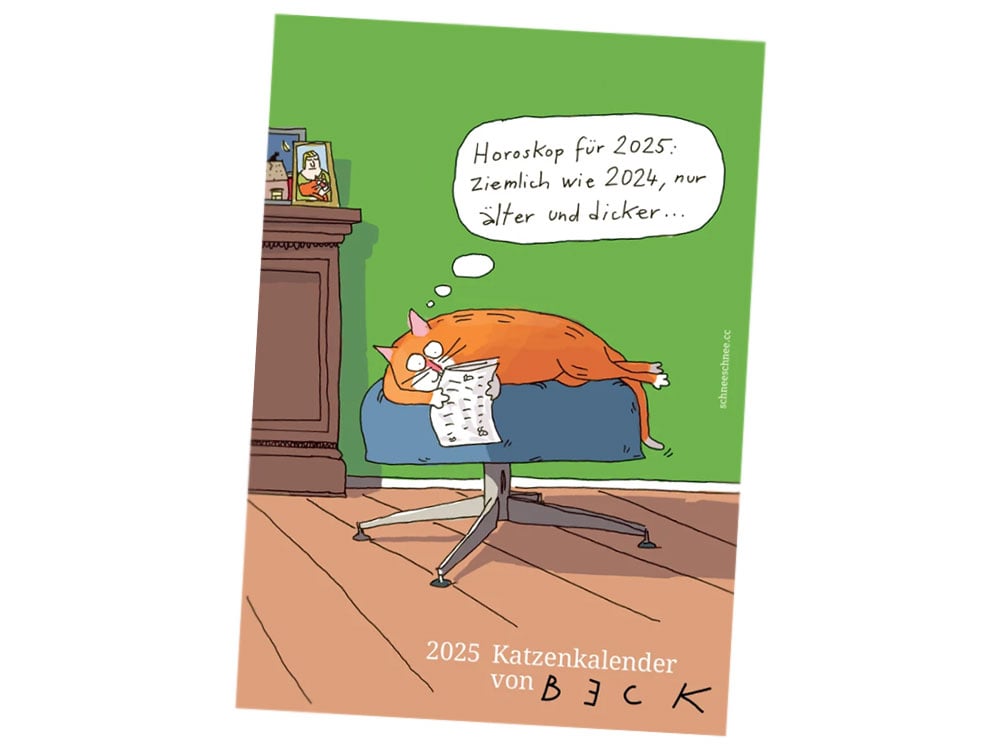 Image of KALENDER Becks Katzenkalender 2025