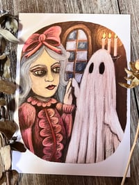 Image 2 of A Ghostly Encounter 5 X 7 Print