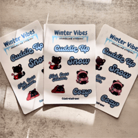 Image 1 of Winter Vibes Sticker Sheet