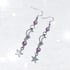 Moon & star dangle earrings  Image 2