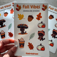 Image 2 of Fall Vibes Sticker Sheet