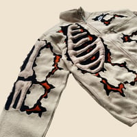 Image 3 of REWORKED NIKE CRACKY LAVA 3D PUFF SKELETON POLAR FLEECE SIZE M